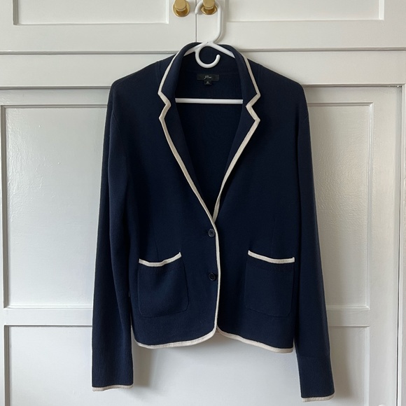 J. Crew Sweaters - J. Crew Boyfriend Sweater Blazer